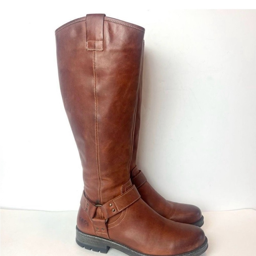 Taos Runaway Tall Brown Leather
Boots Sz 37